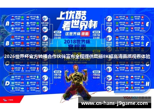 2026世界杯官方转播合作伙伴宣布全程提供震撼8K超高清画质观看体验 2026世界杯官方转播合作伙伴宣布全程提供震撼8K超高清画质观看体验